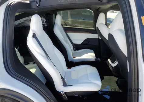 2025 Tesla Model X из США, поврежденный, VIN 7SAXCBE58SF471844